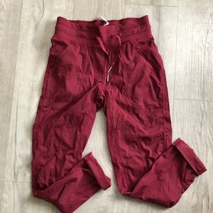 Lululemon Deep Red Pant Size 4